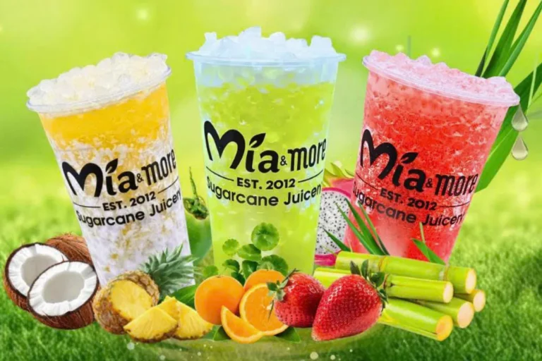 Mía & More sugarcane juice preserves its full freshness and natural aroma.